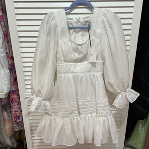 Aje impression dress